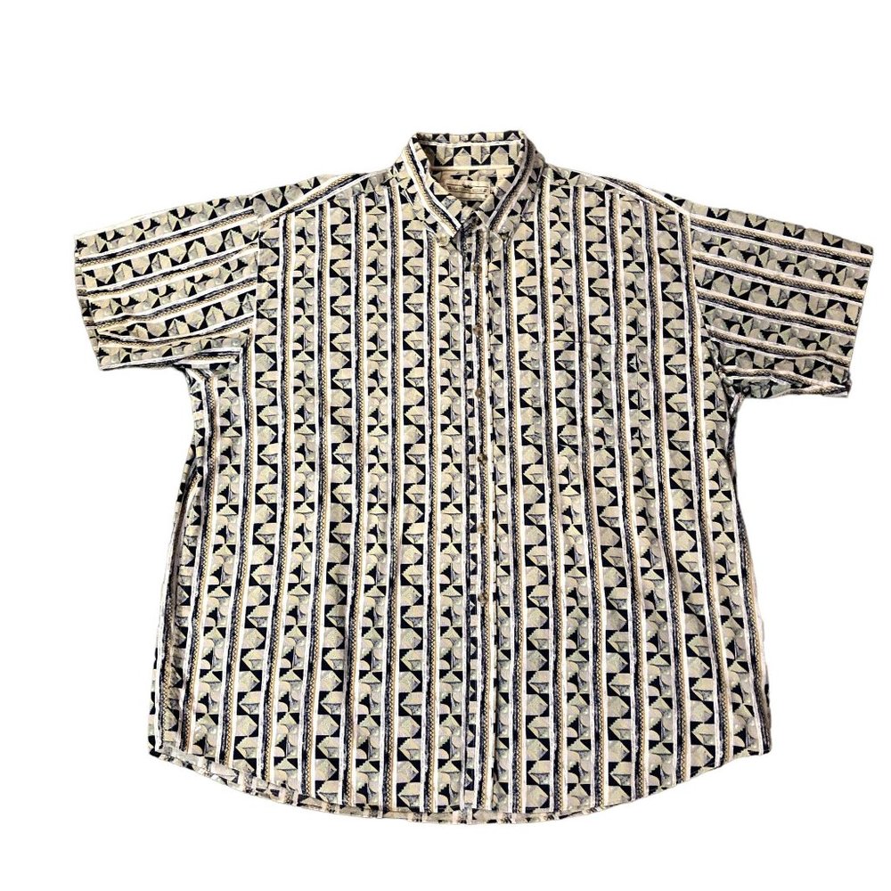 Natural Issue Shirt Mens 2X Used Button Down Camp Casual - Picture 15 of 16